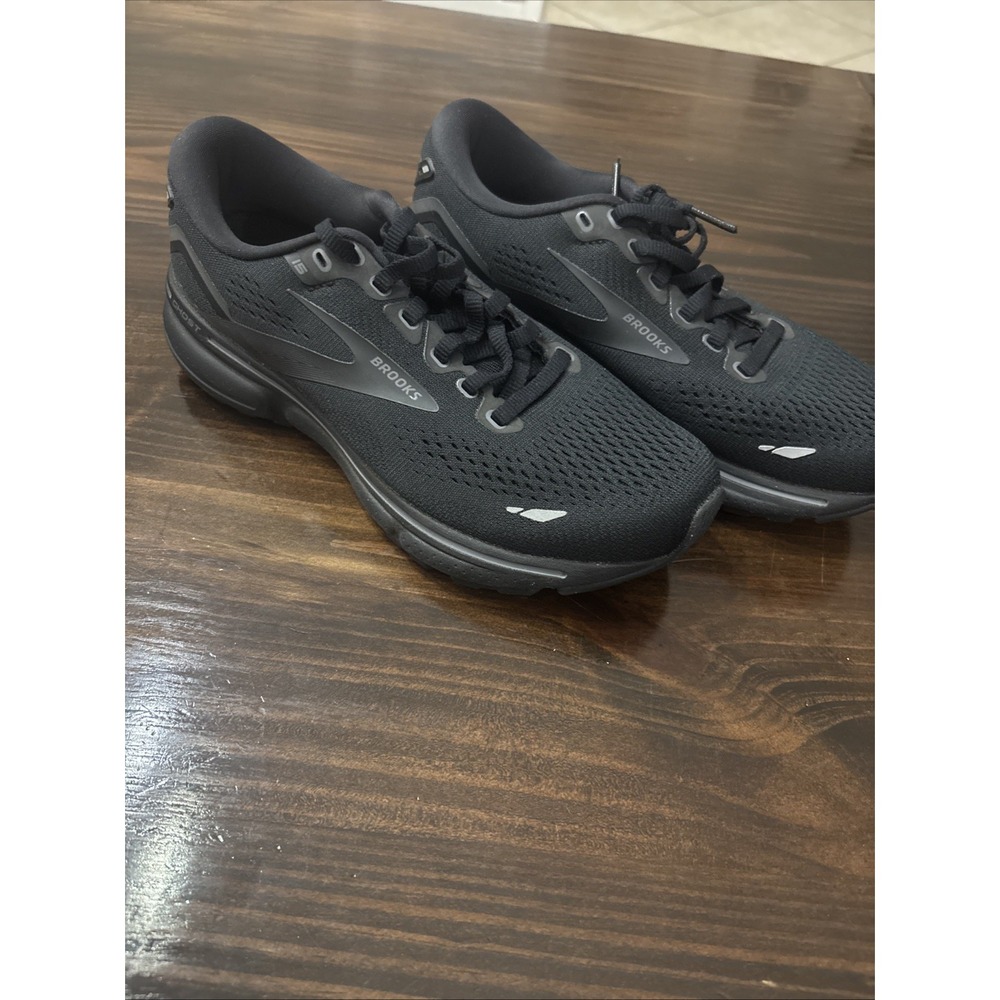 Brooks Ghost 15 Black Running Shoes Athletic Women Sz 6.5